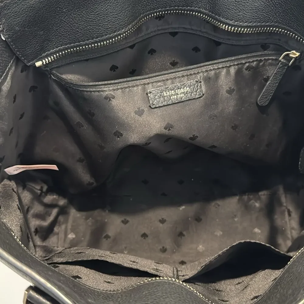 Kate Spade Soft Pebbled Leather Medium Sized Tote with Soft Pebbled Wallet